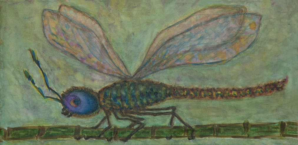 maleri 'Dragonfly'
